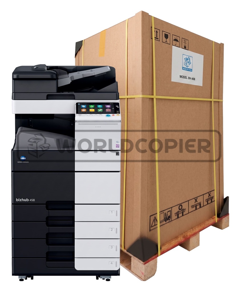 COPIADORA MONOCROMO MULTIFUNCIÓN LÁSER REFABRICADA MINOLTA BH 458