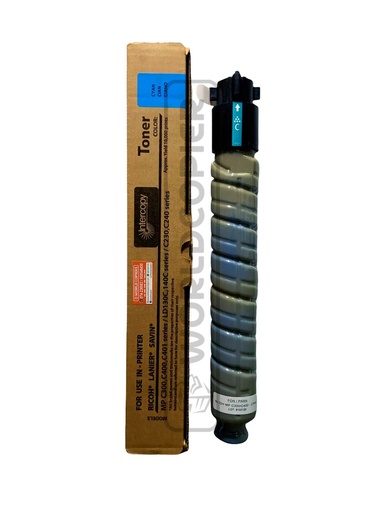 [TIMPC300C] TONER INTERCOPY RICOH MP C300/C400/C401 (CYAN)