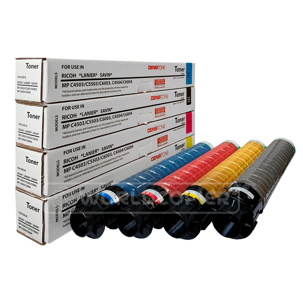 KIT TONER INTERCOPY RICOH MP C4503/C4504/C6003 YMCK