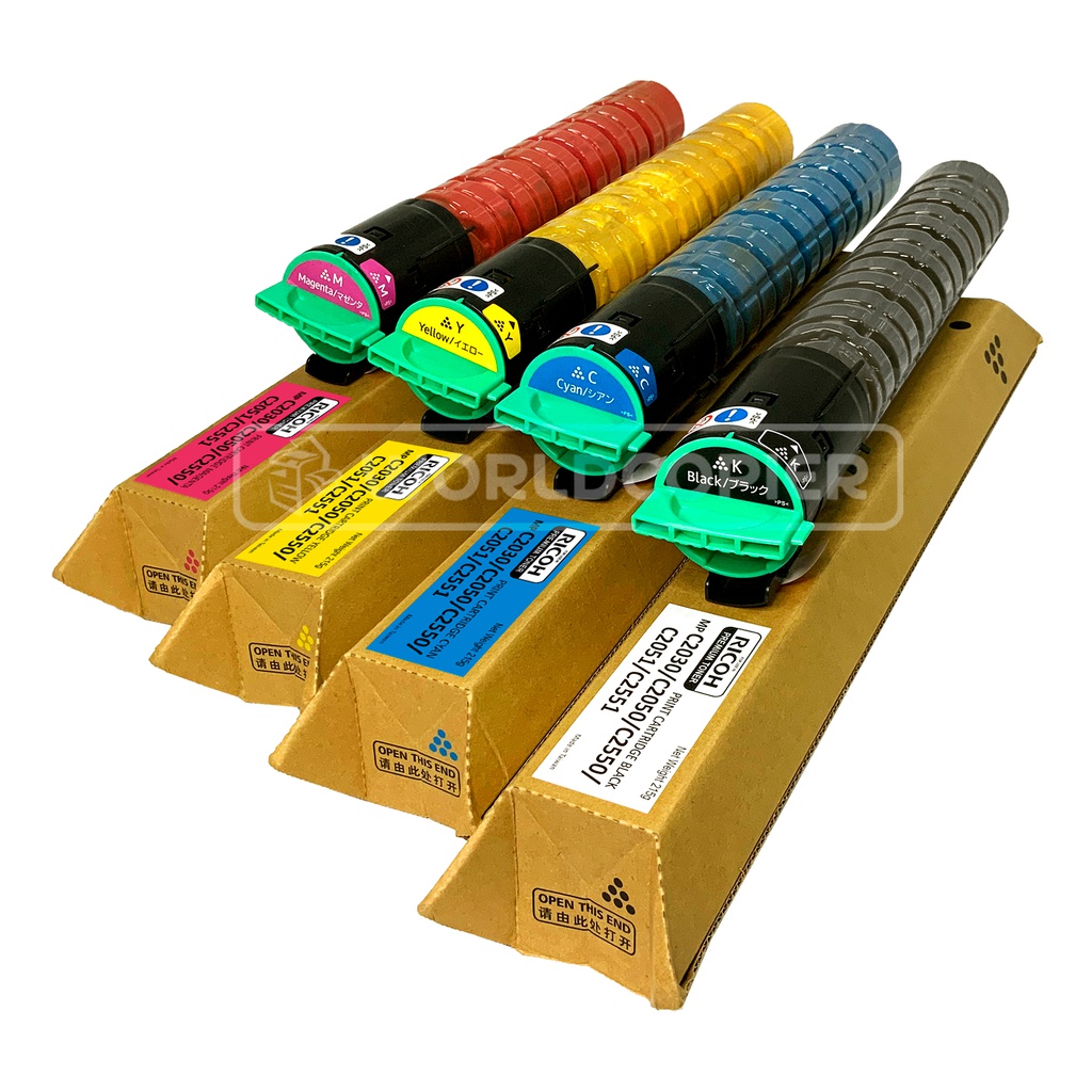 KIT TONER PREMIUM RICOH MP C2030/C2550/C2551 YMCK