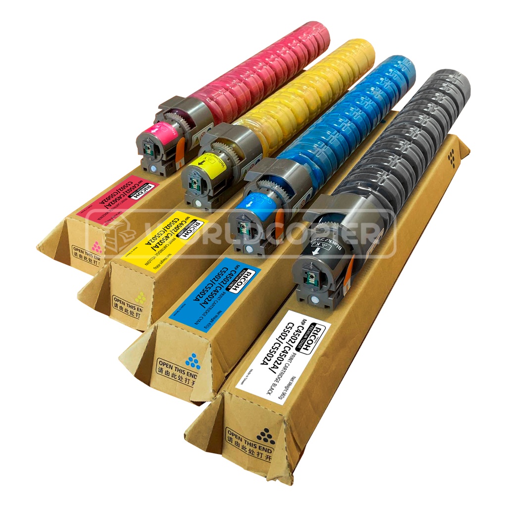 KIT TONER PREMIUM RICOH MP C3002/C3502/C4502 YMCK