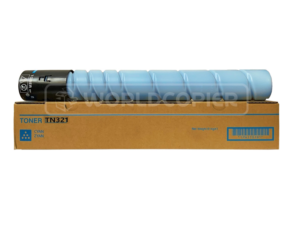[TPTN321C] TONER PREMIUM MINOLTA TN 321/322 BH C224/C284/C287 (CYAN)