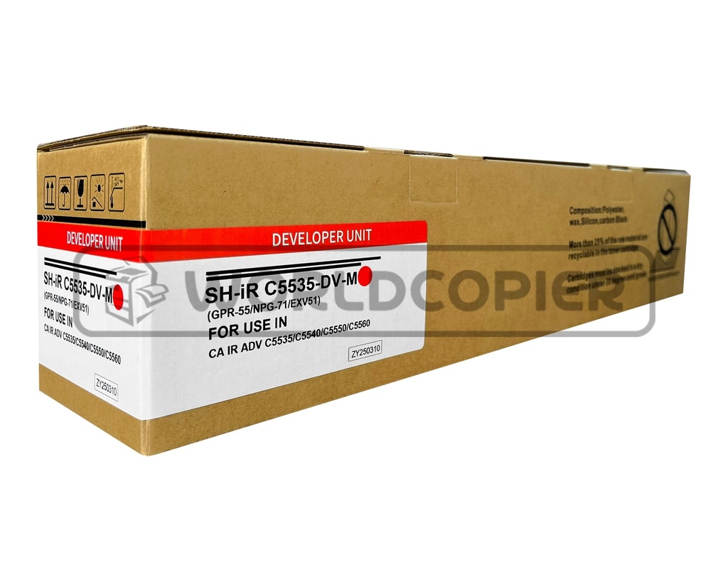 [URGGPR-55C] UNIDAD DE REVELADO GN CANON IR C5535/C5540/C5560 GPR 55 (CYAN)