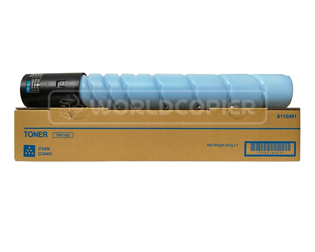 [TPTN216C] TONER PREMIUM MINOLTA TN 216/319 BH C220/C280/C360 (CYAN)