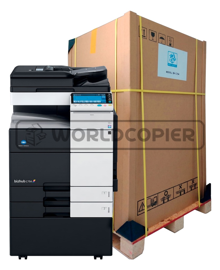 COPIADORA COLOR MULTIFUNCIÓN LASER REFABRICADA MINOLTA BH C754