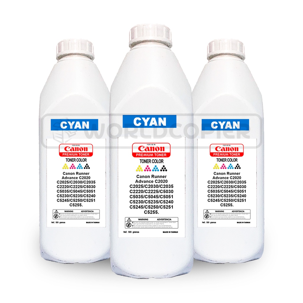 [TRPCC] TONER RECARGA COLOR PREMIUM CANON (CYAN)