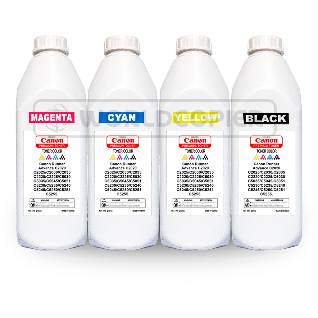 [KTRPCA] KIT TONER RECARGA COLOR PREMIUM CANON