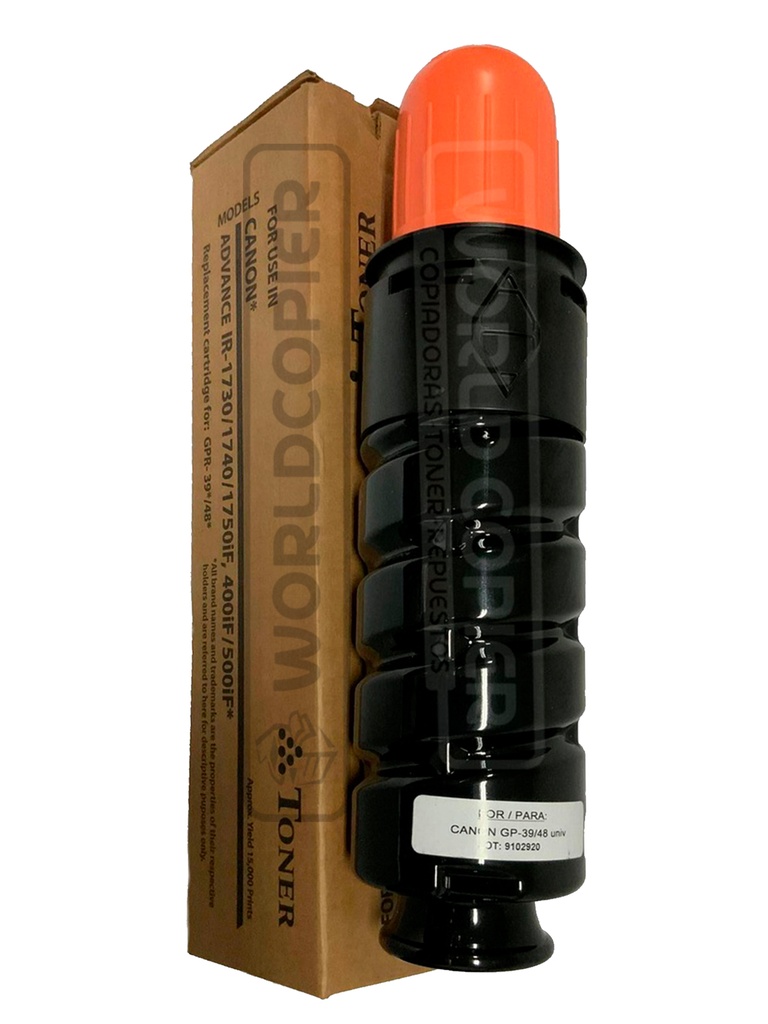 TONER MONOCROMO PREMIUM CANON ADV IR 1730/1740/1750IF GPR-39