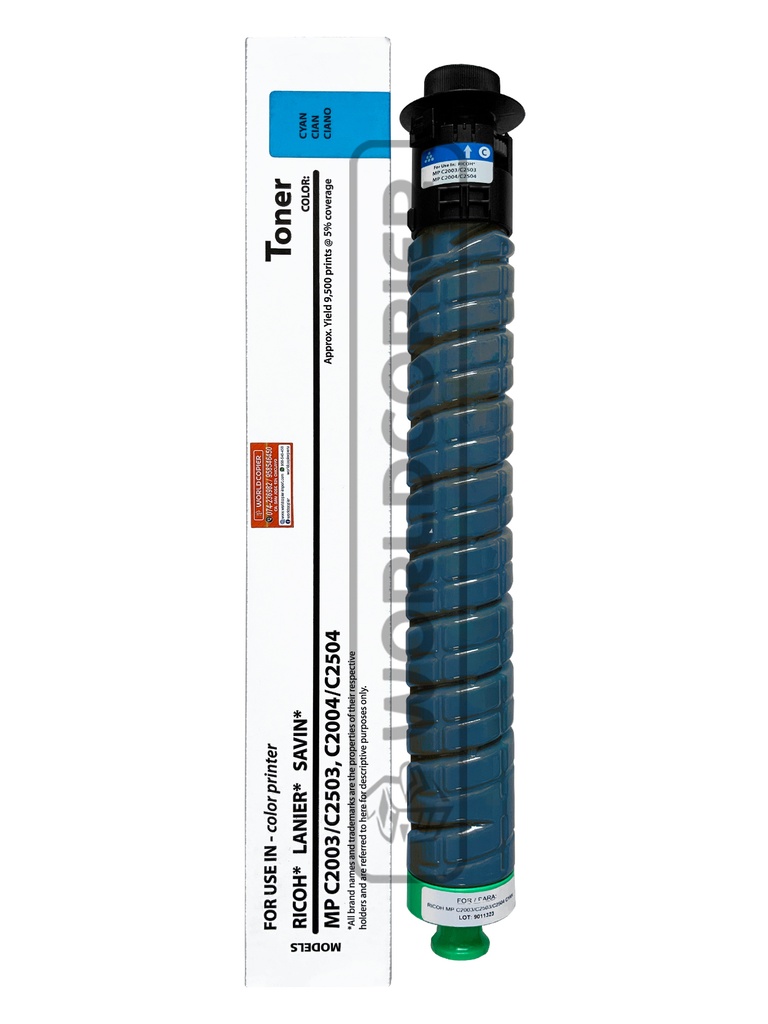[TIMPC2003C] TONER INTERCOPY RICOH MP C2003/C2503/C2004 (CYAN)