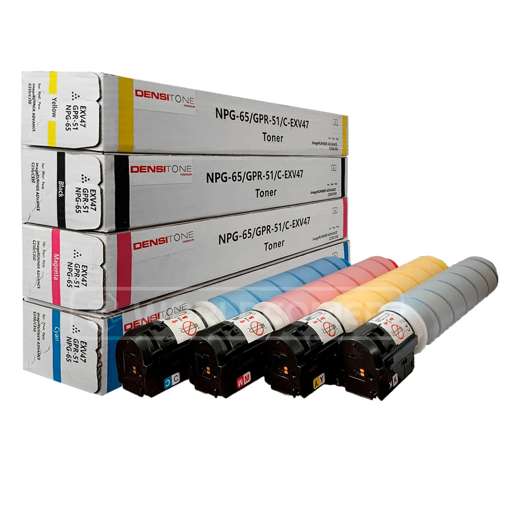 KIT TONER INTERCOPY CANON ADV IR C250/C255/C351 YMCK GPR 51