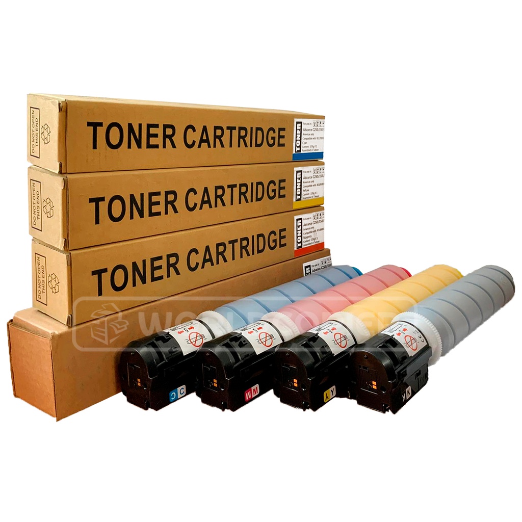 KIT TONER PREMIUM CANON ADV IR C250/C255/C351 YMCK GPR 51