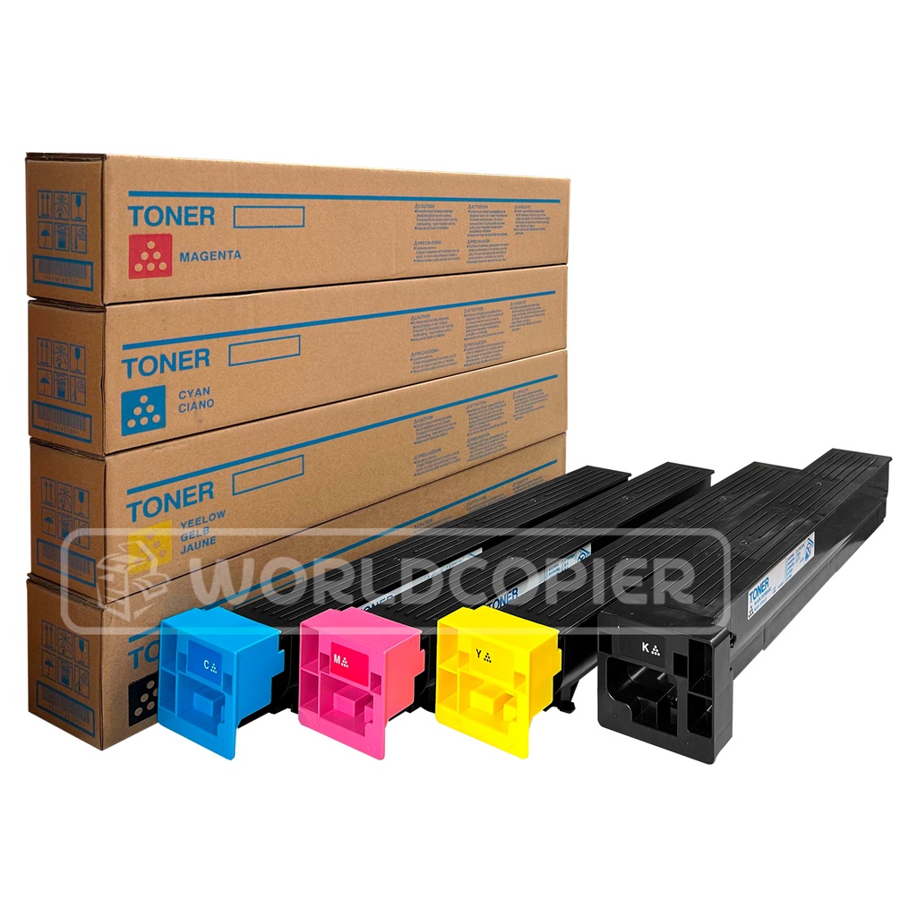 KIT TONER PREMIUM MINOLTA TN 711 BH C654/C754 KCMY