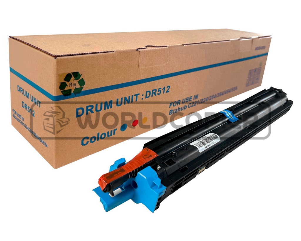 UNIDAD DE CILINDRO GN DR 512 MINOLTA BH C224/C284/C454 CMY