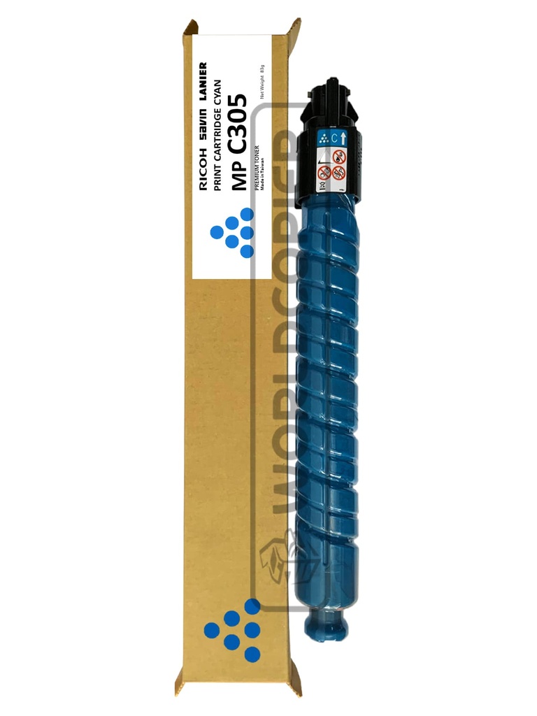 [TPMPC305C] TONER PREMIUM RICOH MP C305 (CYAN)