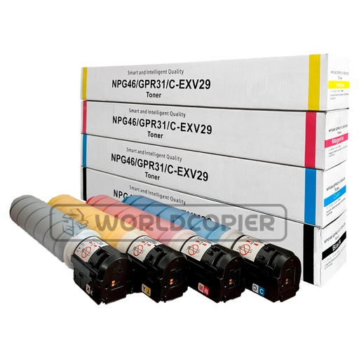 [KGPR-31P] KIT TONER PREMIUM CANON ADV IR C5030/C5235/C5240 YMCK GPR 31