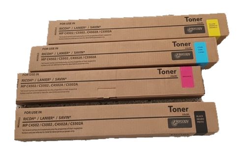 [KTIMPC4502] KIT TONER INTERCOPY RICOH MP C4502/C5502 KCMY