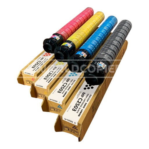 [KTPMPC2003] KIT TONER PREMIUM RICOH MP C2003/C2503/C2004 KCMY