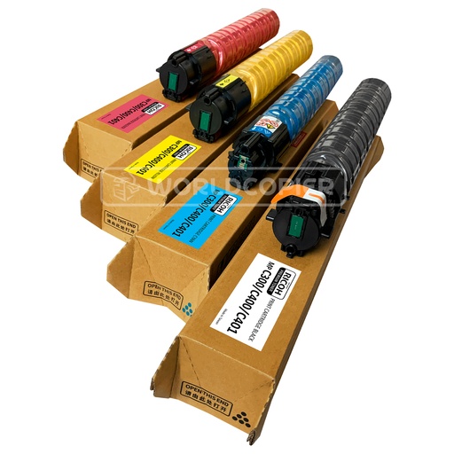 [KTPMPC300] KIT TONER PREMIUM RICOH MP C300/C400/C401 YMCK